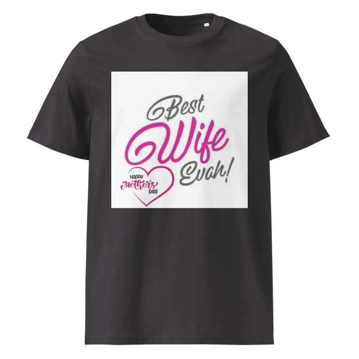 Woman T-Shirt Best Wife Organic Cotton T-Shirt product image (1)