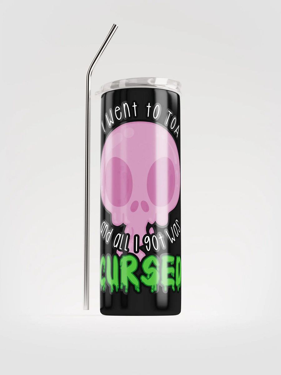 All I Got Was Cursed - Paladin - Tumbler w/Straw product image (1)