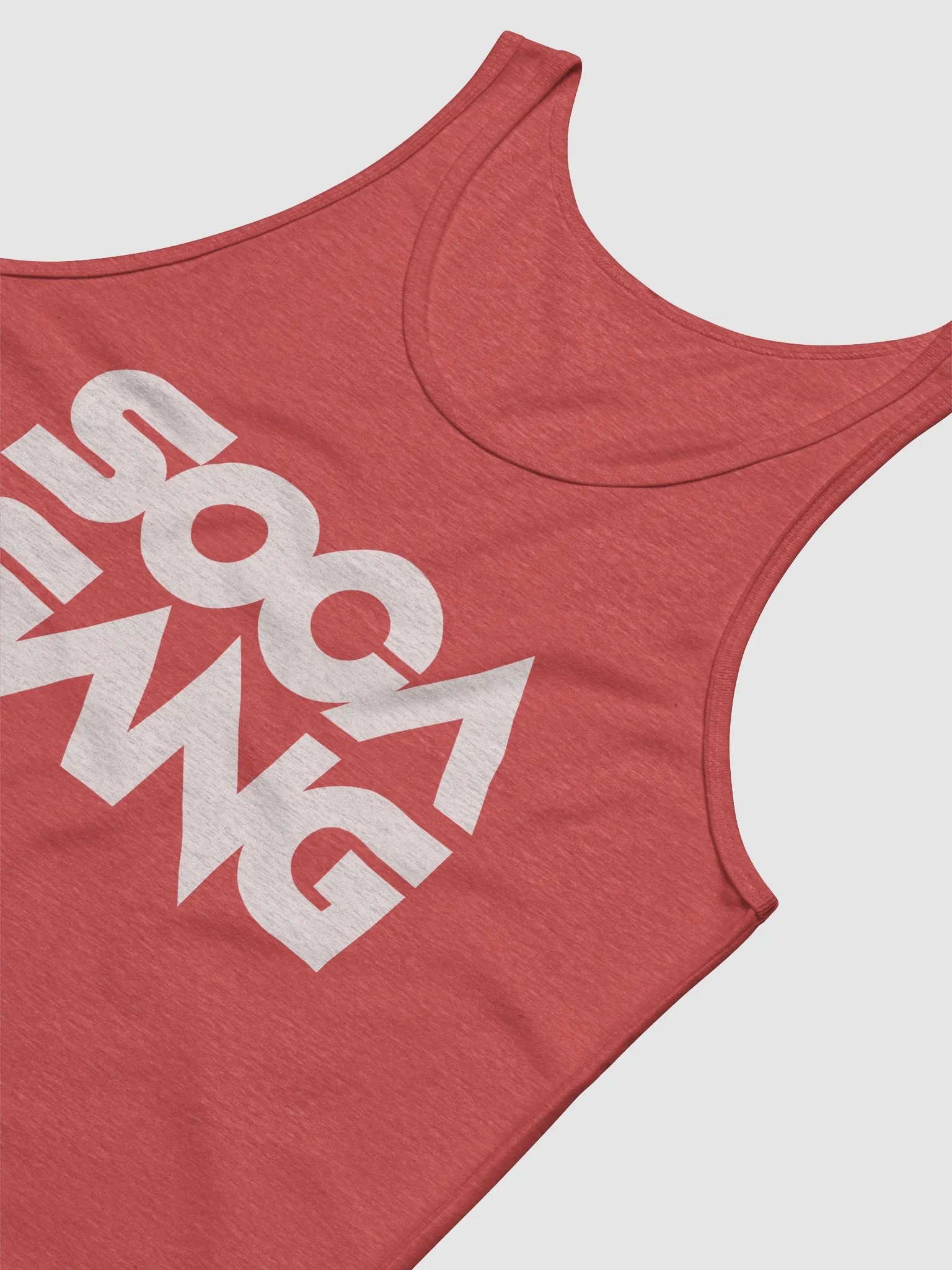 UniSex White Logo Tank product image (46)