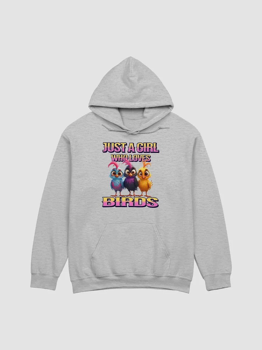 Just A Girl Who Loves Birds Whimsical Trio Hoodie product image (21)