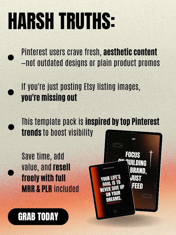 MRR/PLR Pinterest Templates for Coaching product image (7)