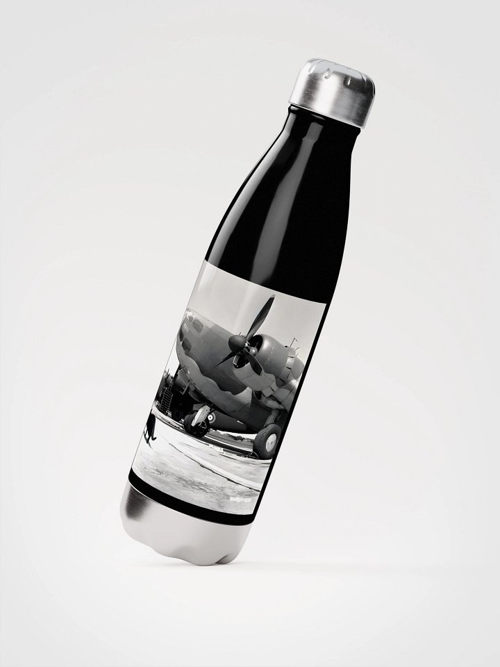 Tarmac Cat Stainless Steel Water Bottle product image (2)