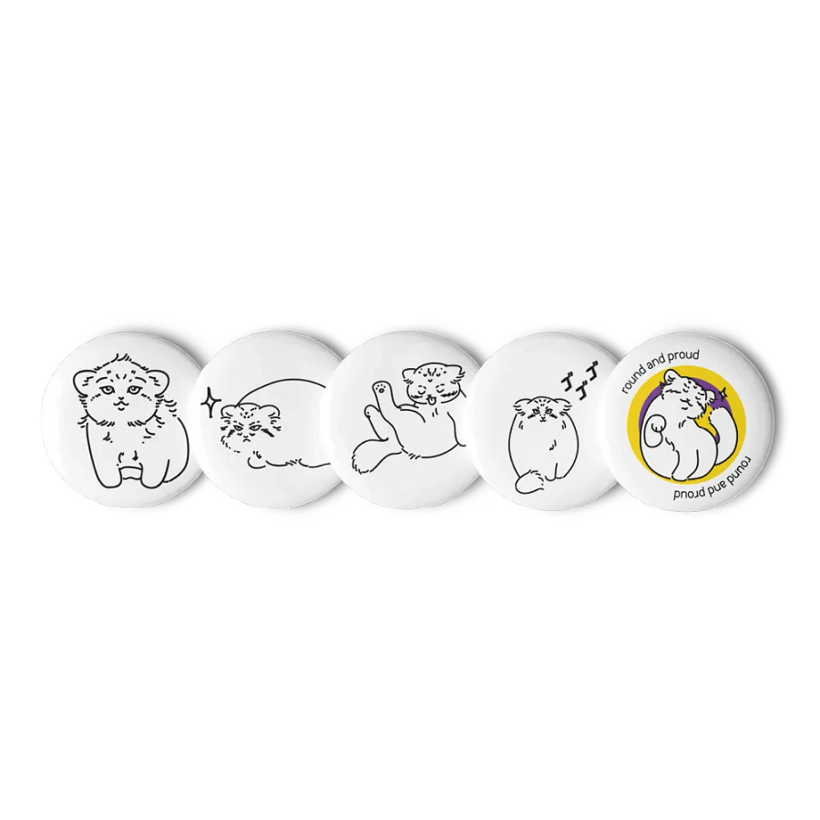 Pride Manul Pin Set - Intersex product image (5)