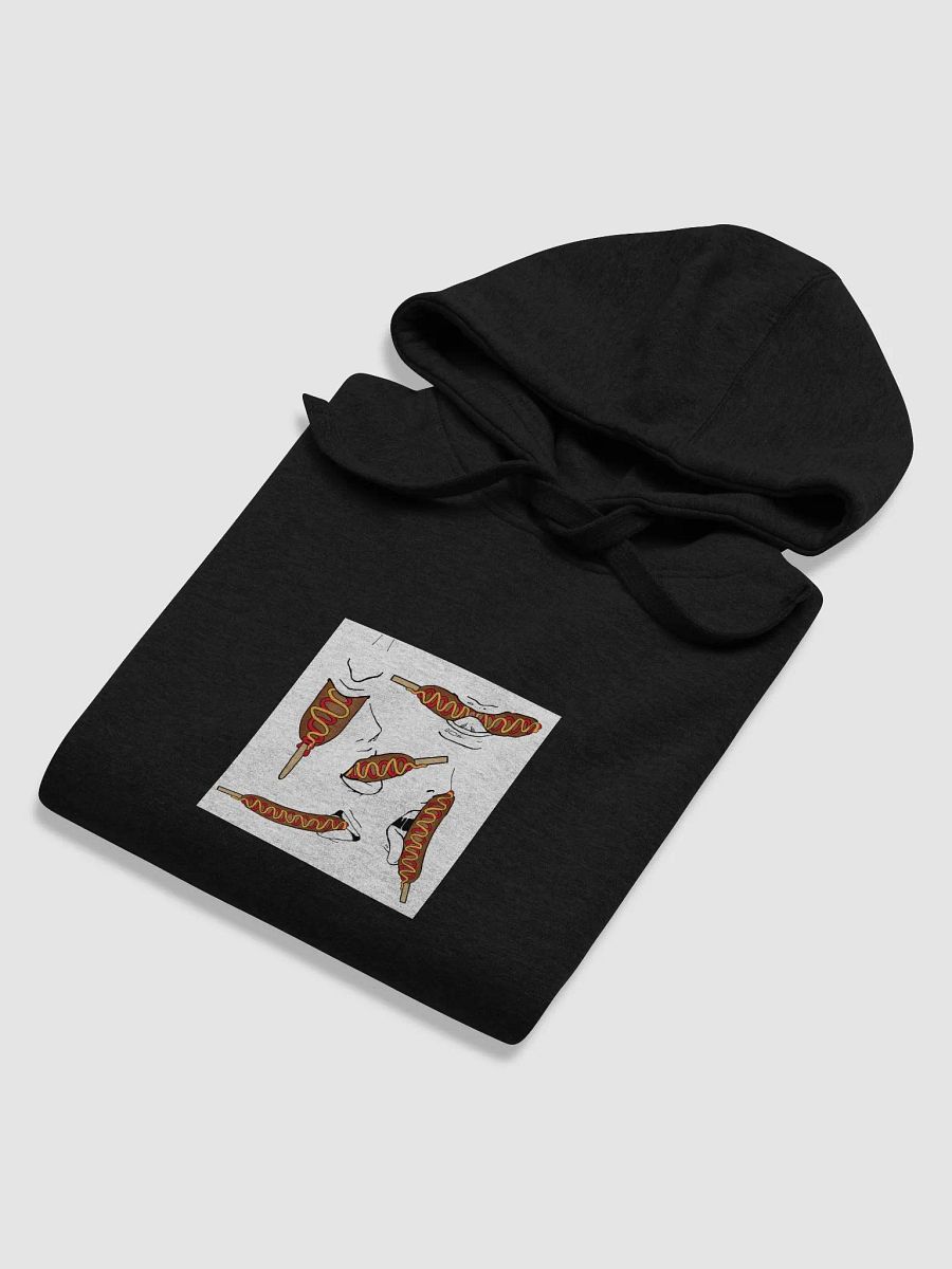 Eating Corn Dog Unisex Premium Hoodie product image (58)