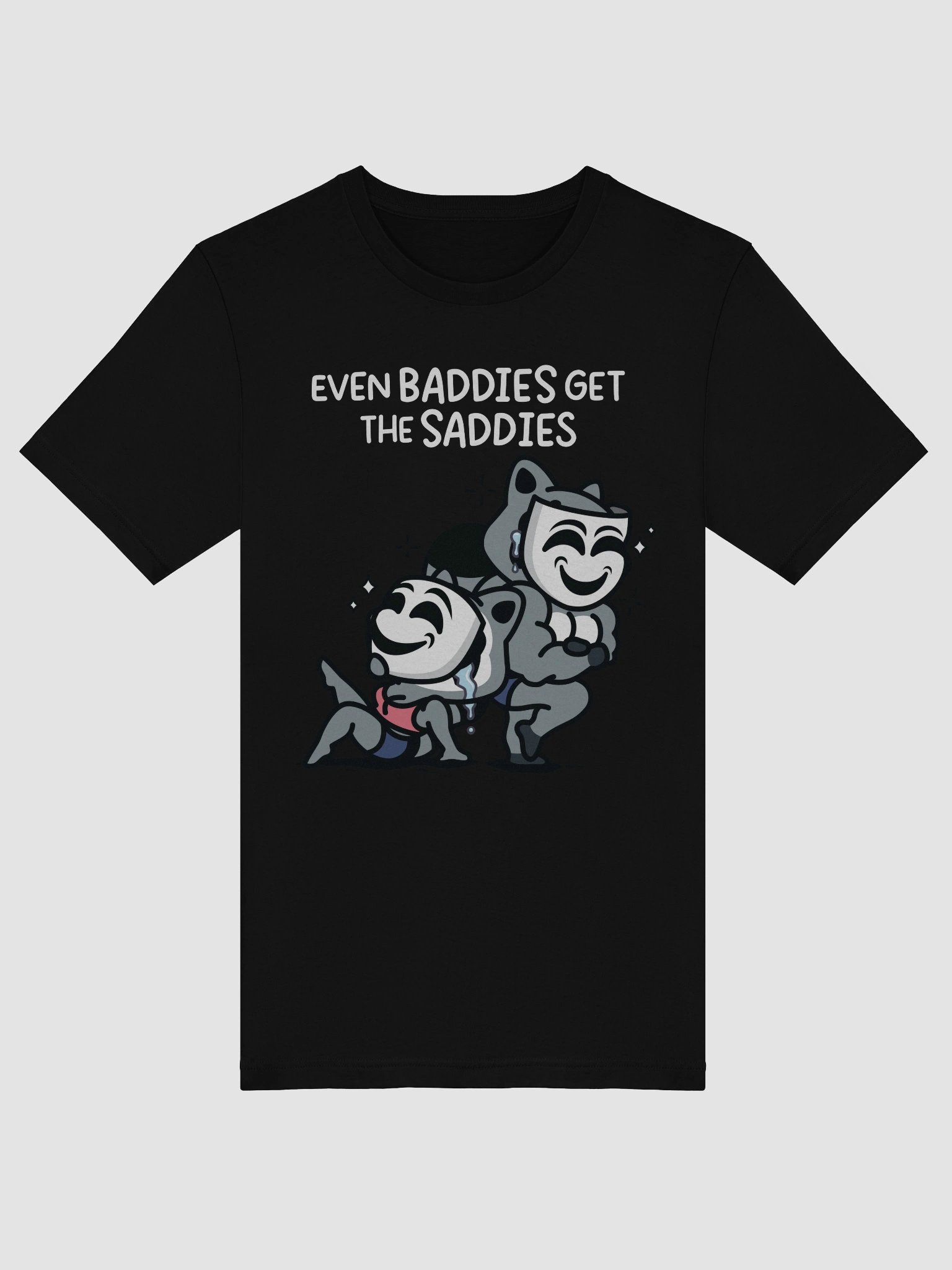 Baddies Get Saddies Athletic Tee product image (5)