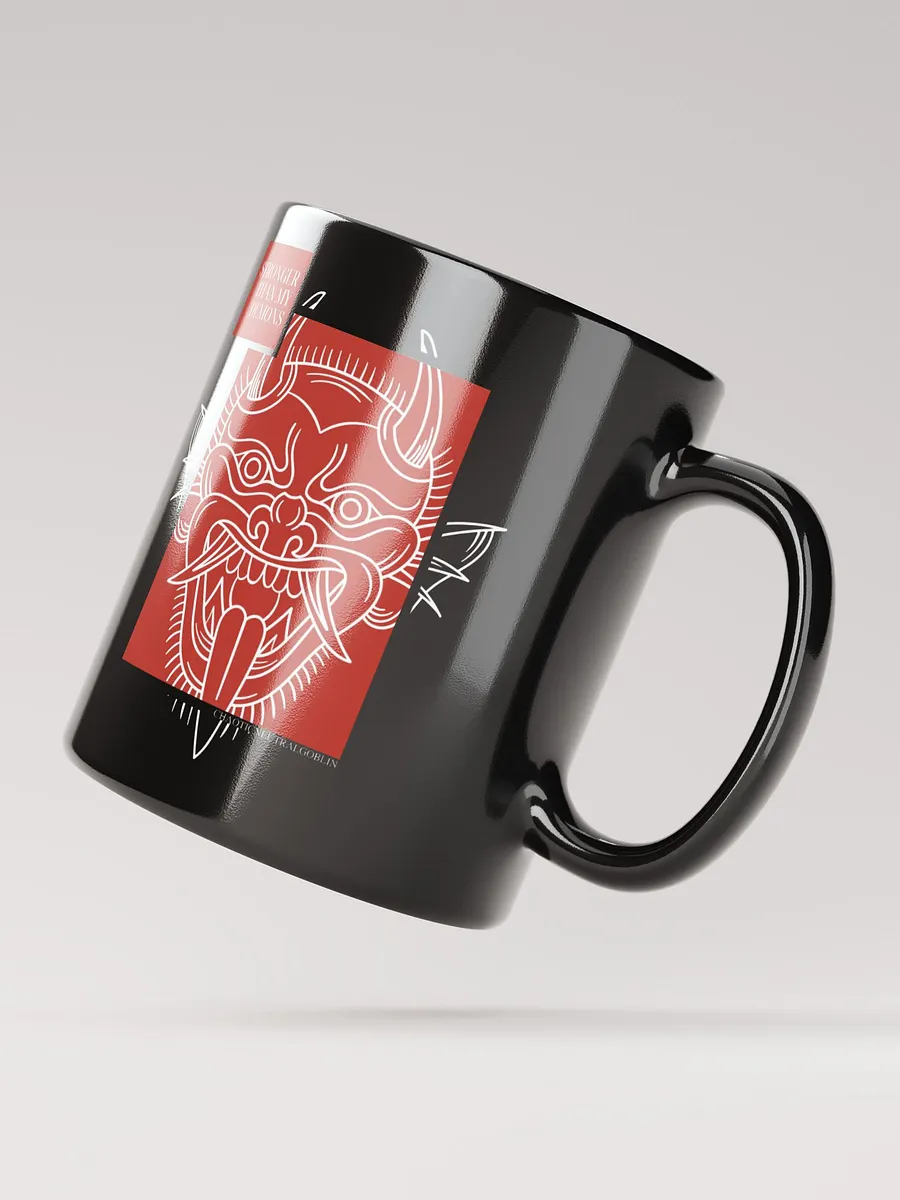 CARMINE | Stronger Than My Demons Mug {Colorblock} product image (5)