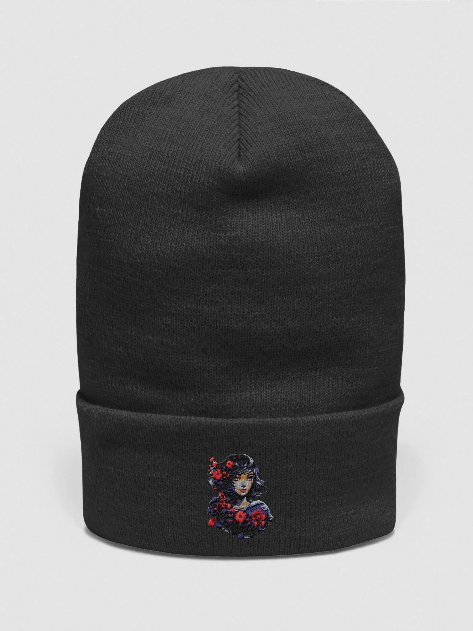 Red Roses Floral Beanie product image (1)