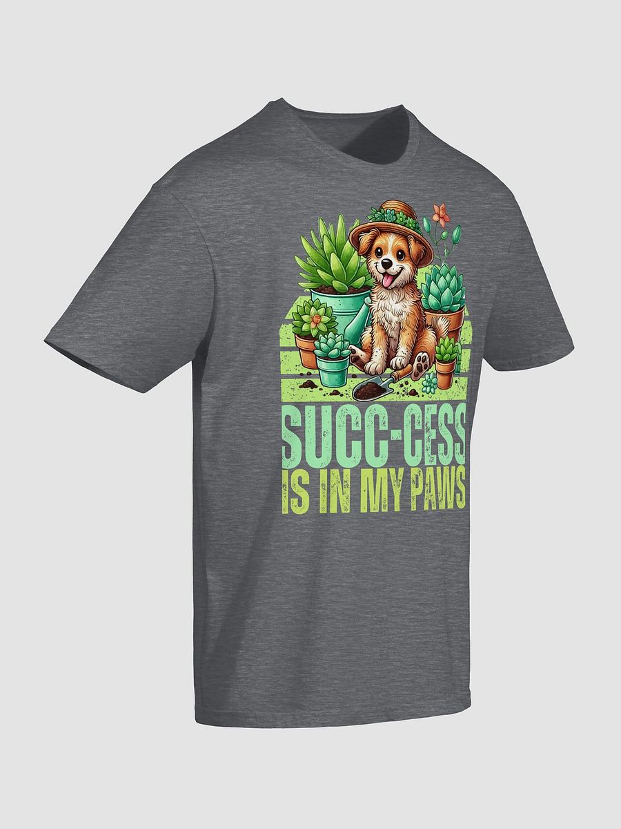 Succ-ess is in my Paws Gray Unisex Shirt product image (3)