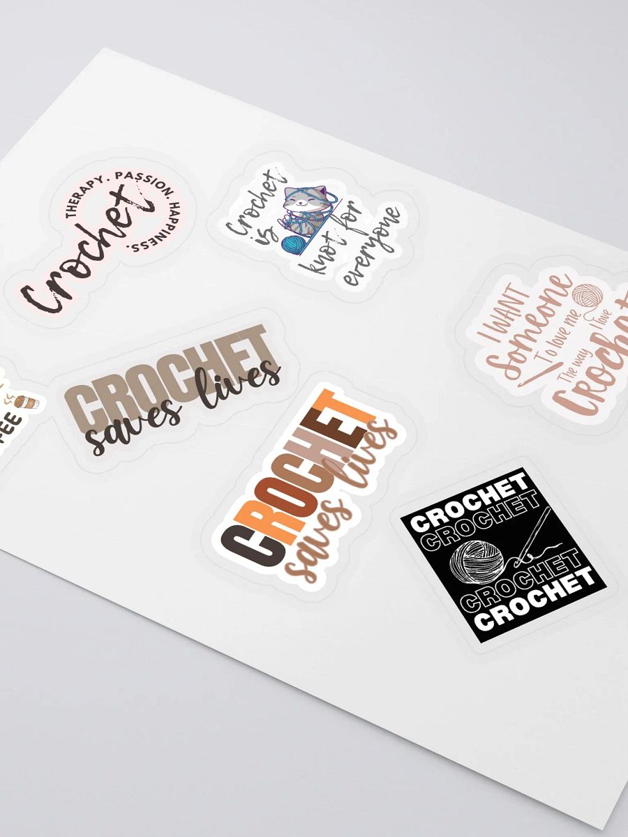 Crochet Inspired Stickers product image (3)