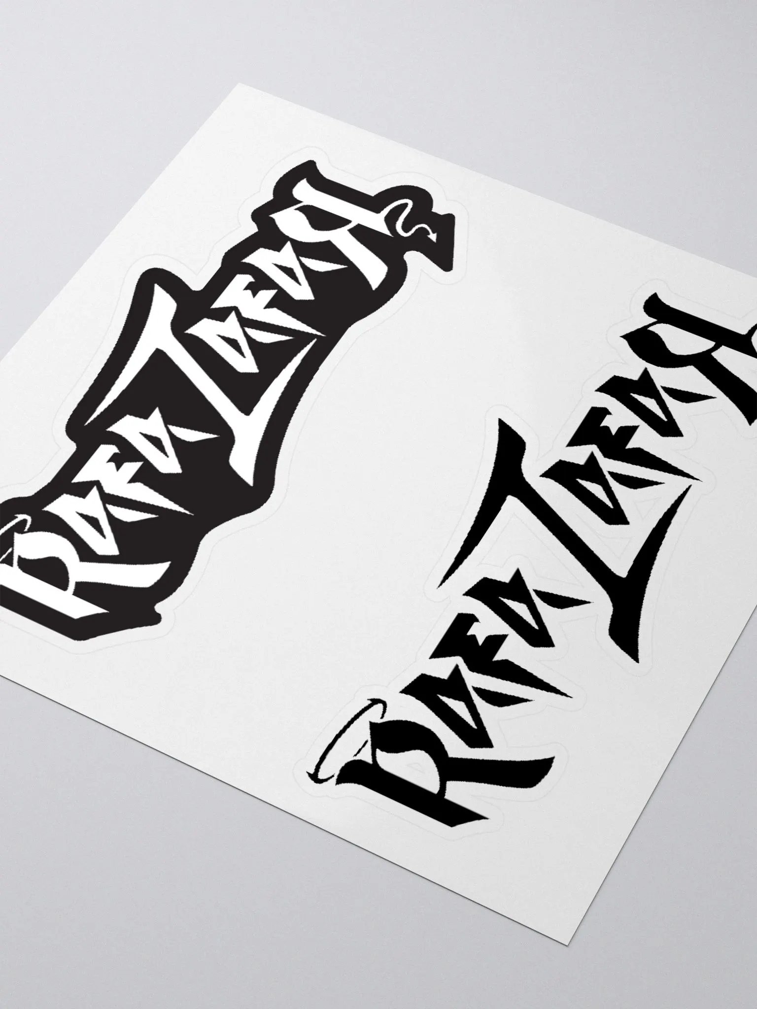RafaZafar Logotext Stickers product image (3)