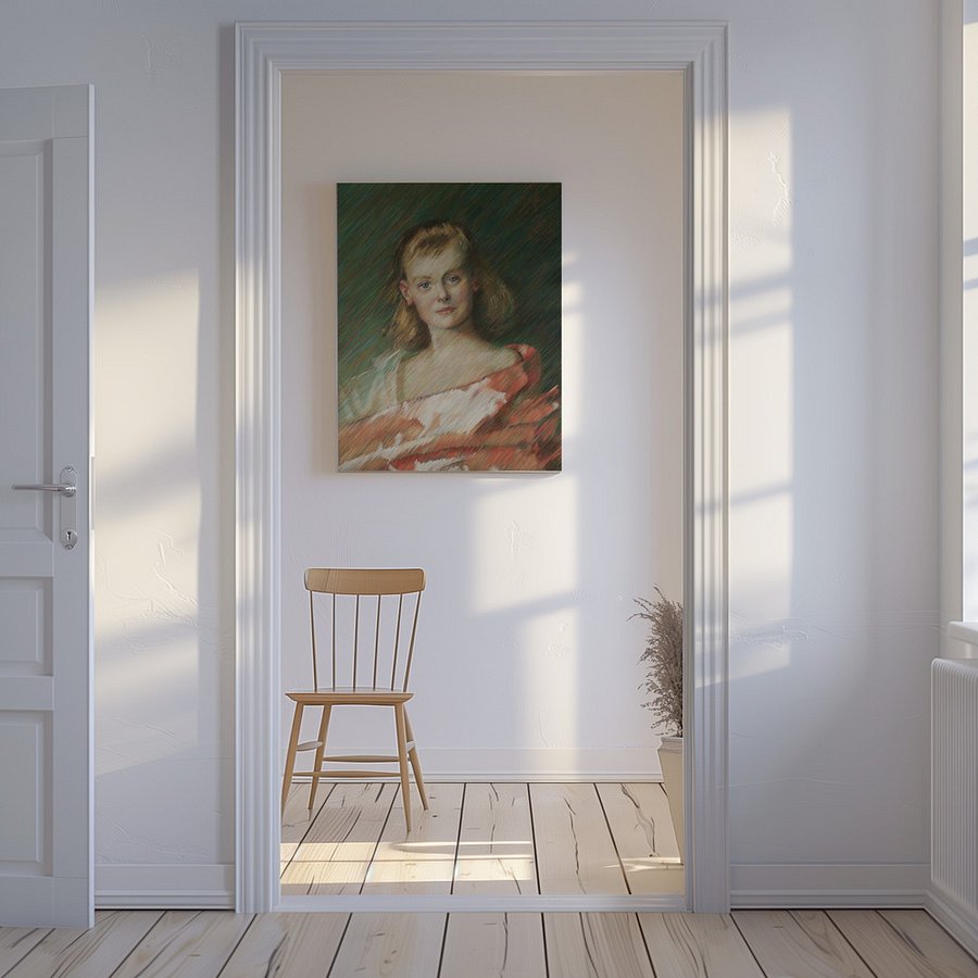 Portrait of Princess Wilhelmina (Tribute to Thérèse Schwartze) - 23-08-24 product image (8)
