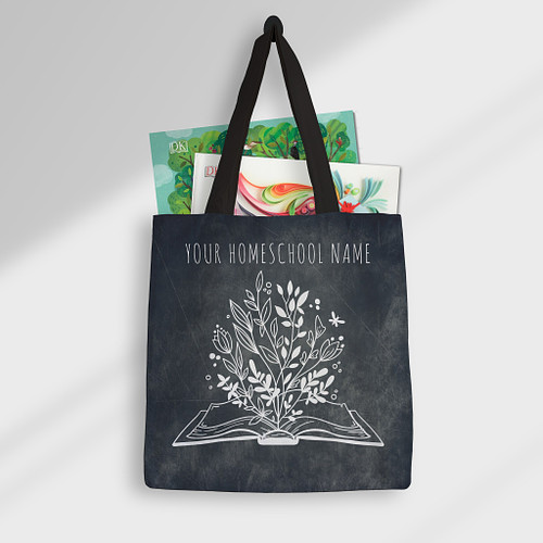 Are you looking for a stylish way to carry your homeschool essentials that expresses your homeschool pride? Whether you need ...