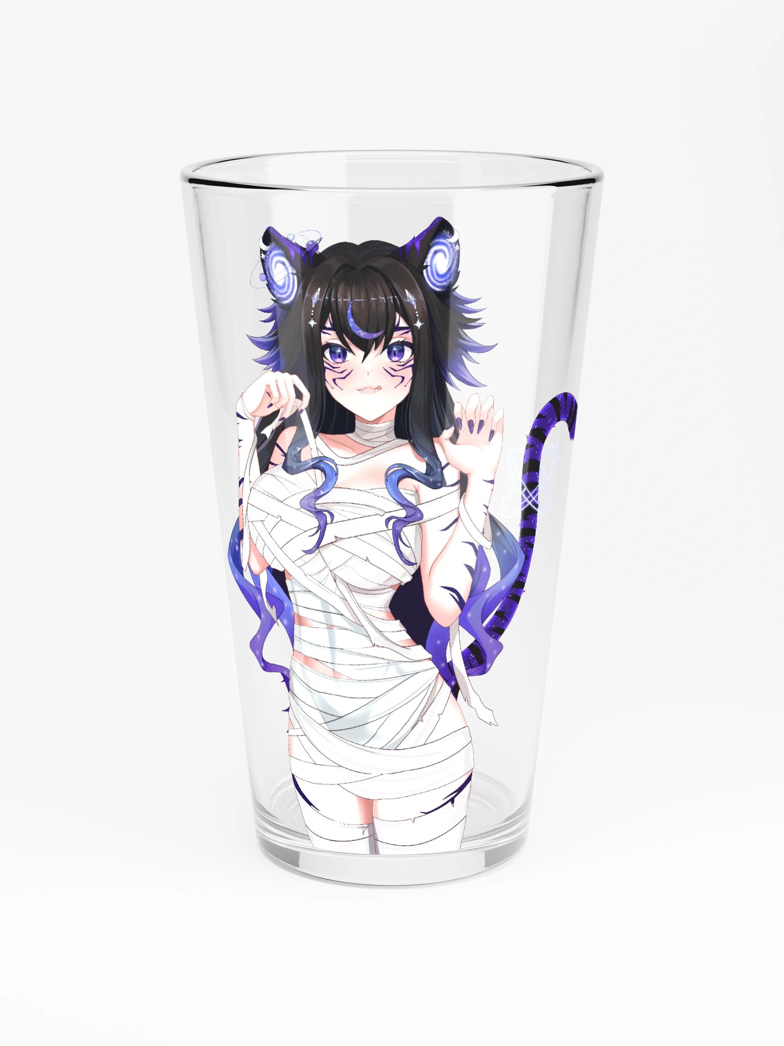 SFW Mummy Moona no Background | Shaker Pint Glass product image (3)