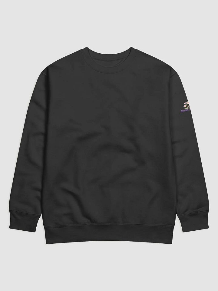 Bloom Haven Watercolor Sweatshirt - print on back & sleeve product image (2)