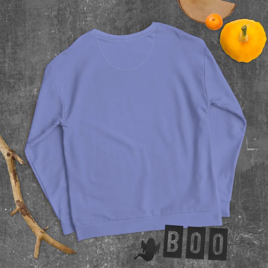 Plain Light Purple True Summer Unisex Recycled Polyester Heavyweight Premium Sweatshirt by Treasure Pie product image (11)