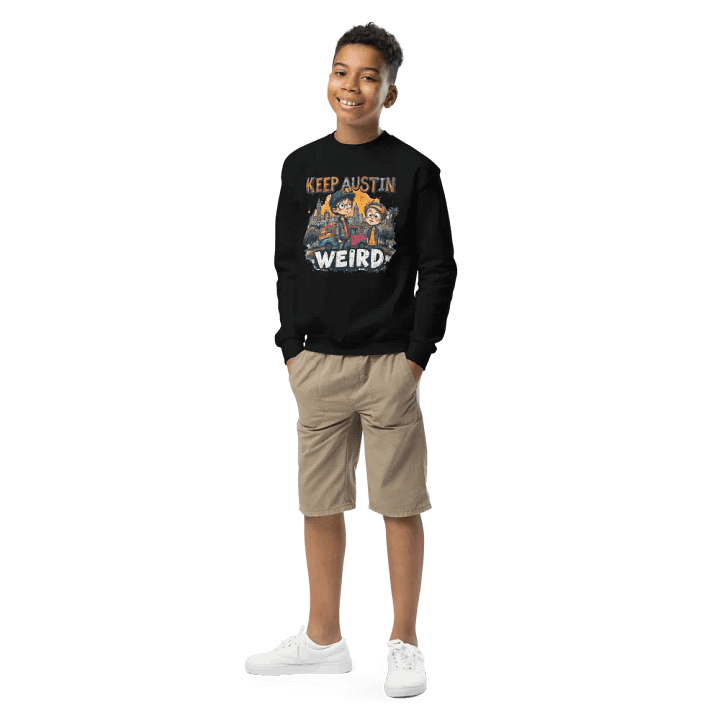 Keep Austin Weird Youth Sweatshirt product image (1)