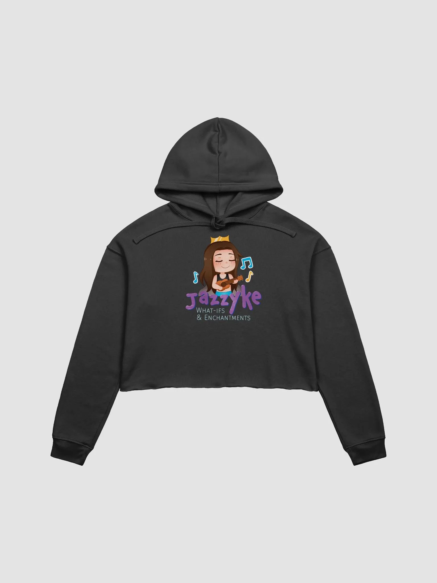 What-Ifs & Enchantments (Logo) ~ Fleece Cropped Hoodie product image (5)
