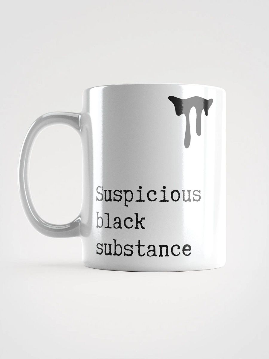 Suspicious Black Substance True Crime Coffee Mug product image (7)
