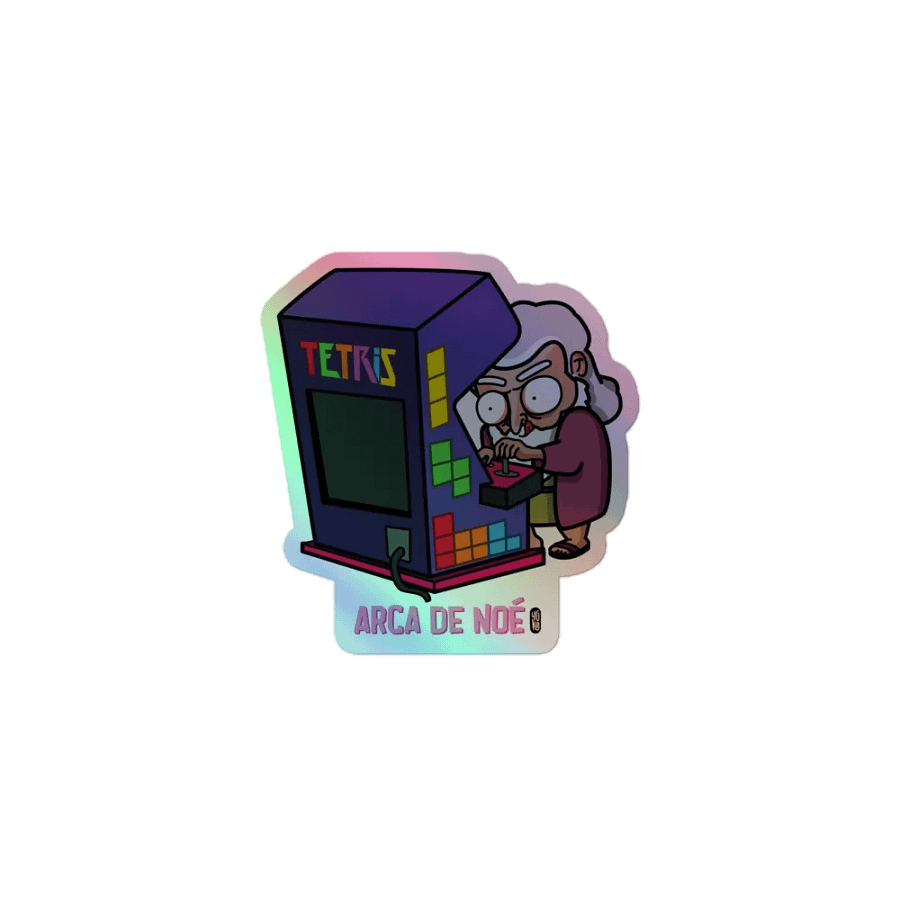 Arca de Noé - Sticker (Holographic Kiss Cut) product image (1)