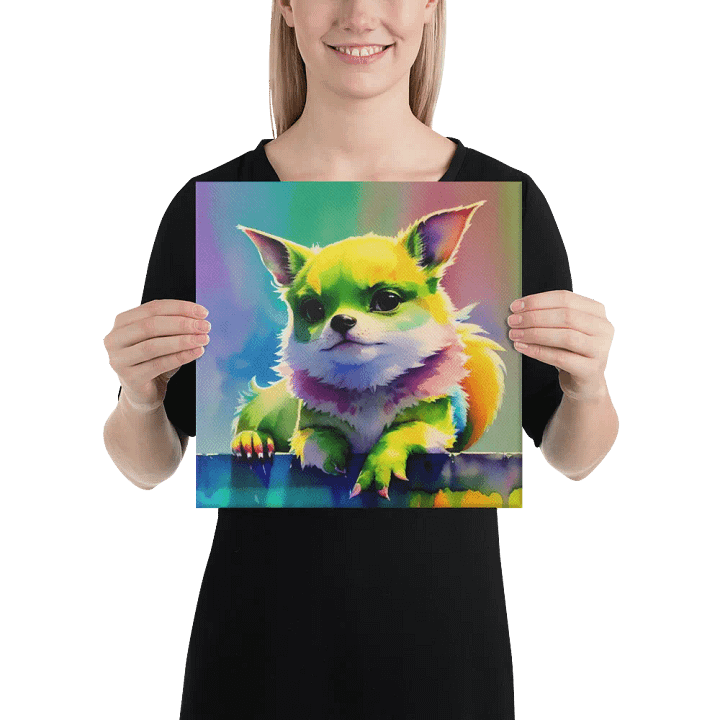 Cute Dog Digital Painting - v7 product image (2)
