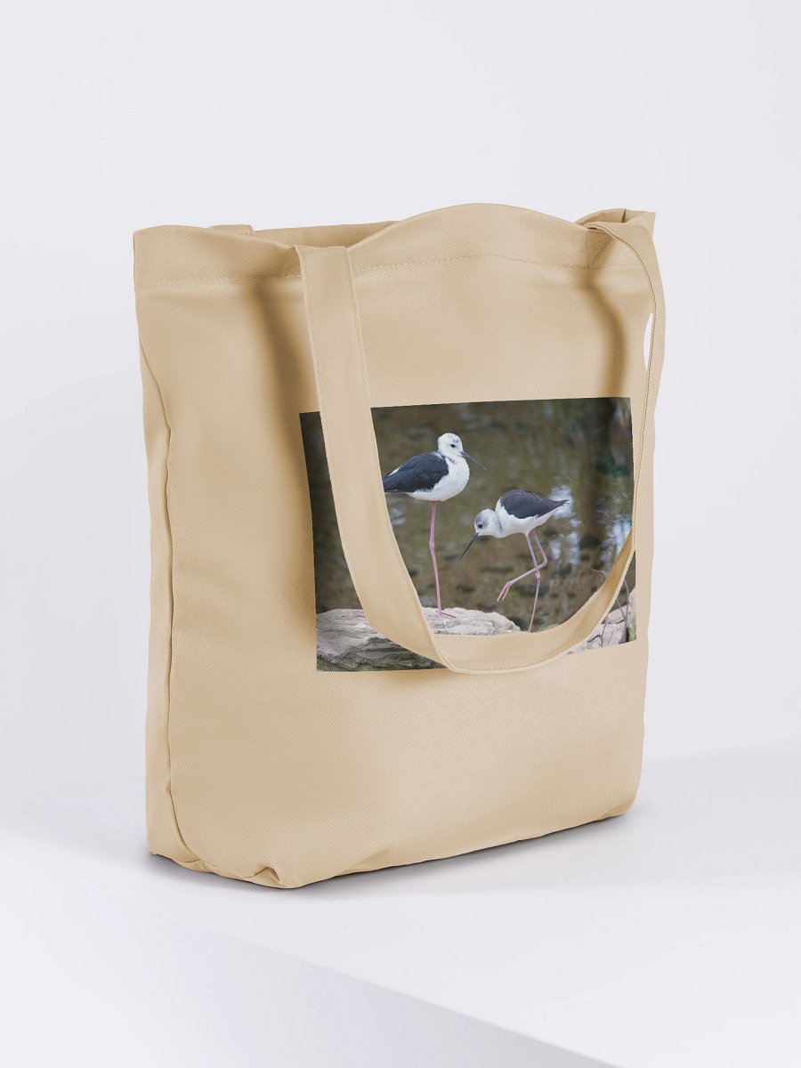 Pink-Legged Avian Serenity Tote Bag product image (4)