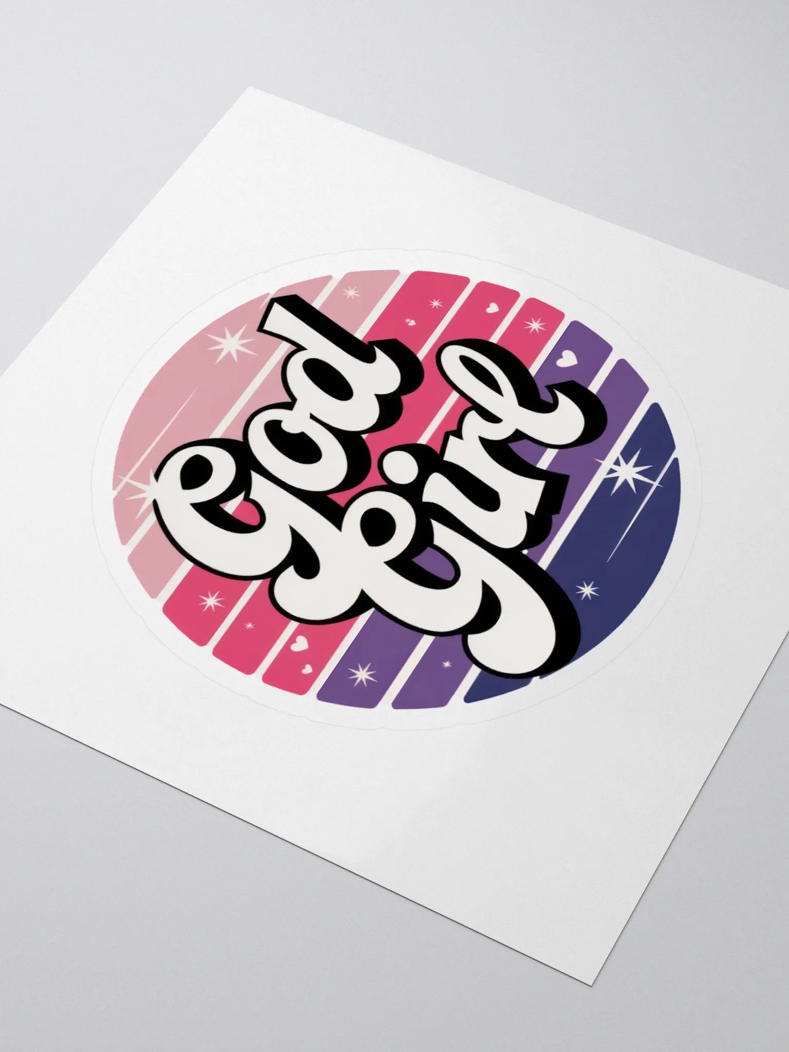 God Girl Kiss Cut Stickers product image (3)