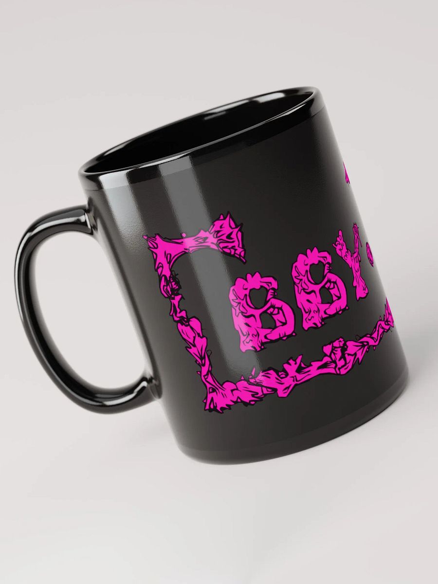 bby grl mug all black product image (5)