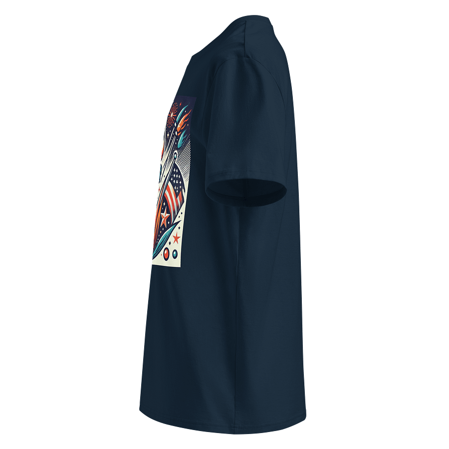Torch of Freedom Unisex Organic T-Shirt product image (3)