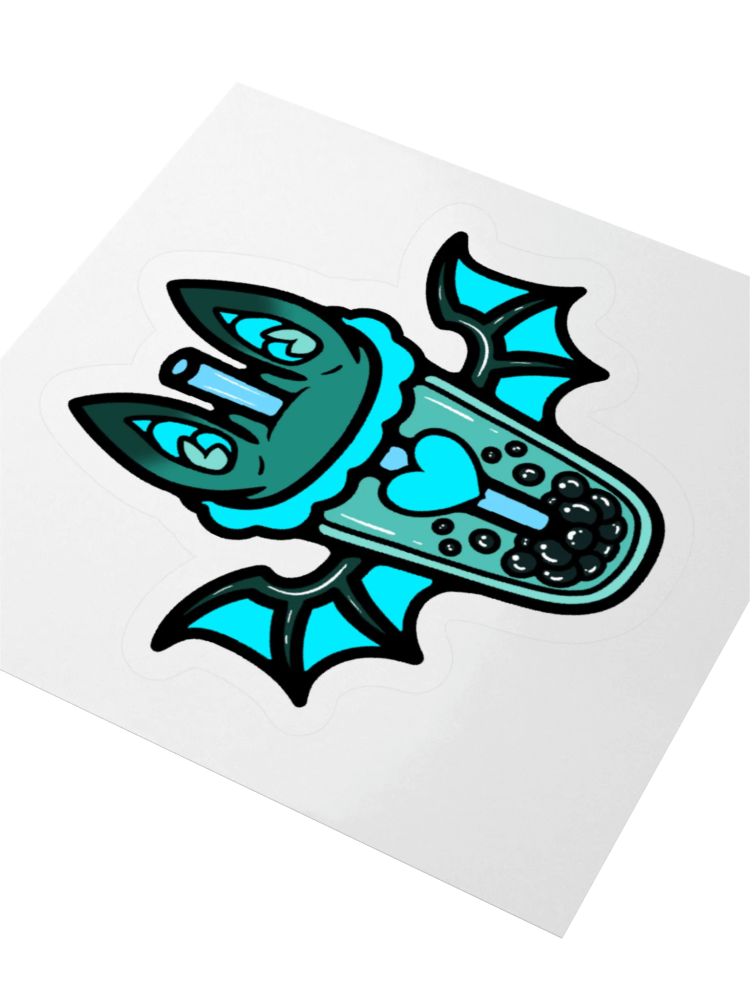 MatchaEXE Blue Bobat Sticker product image (7)