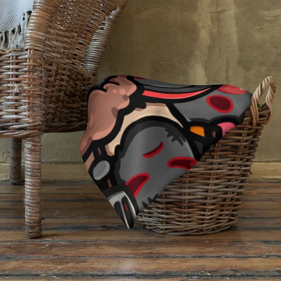 Emote-tional Support Throw Blanket product image (10)