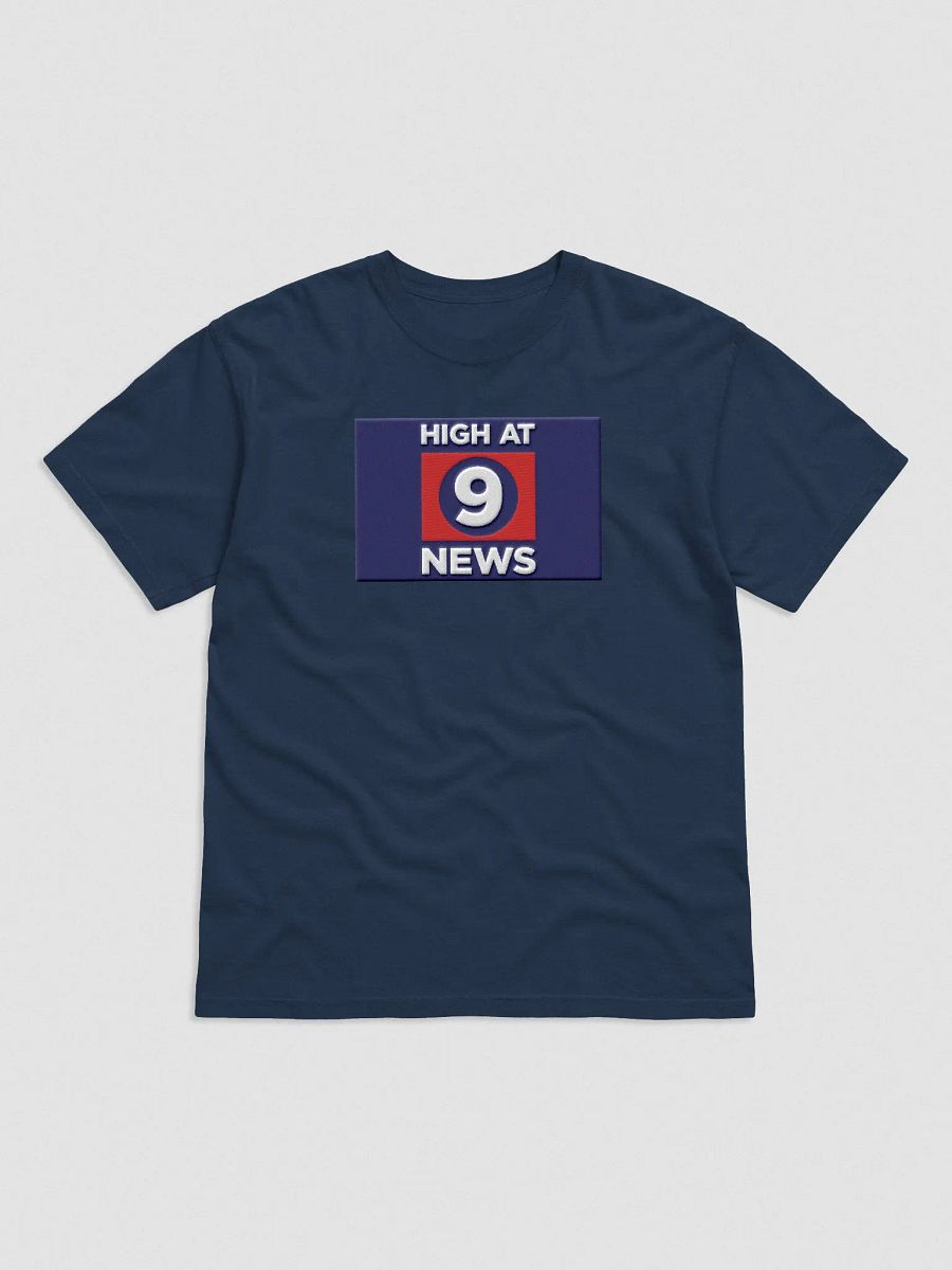 HA9N Official Logo Embroidered Navy T Shirt product image (1)