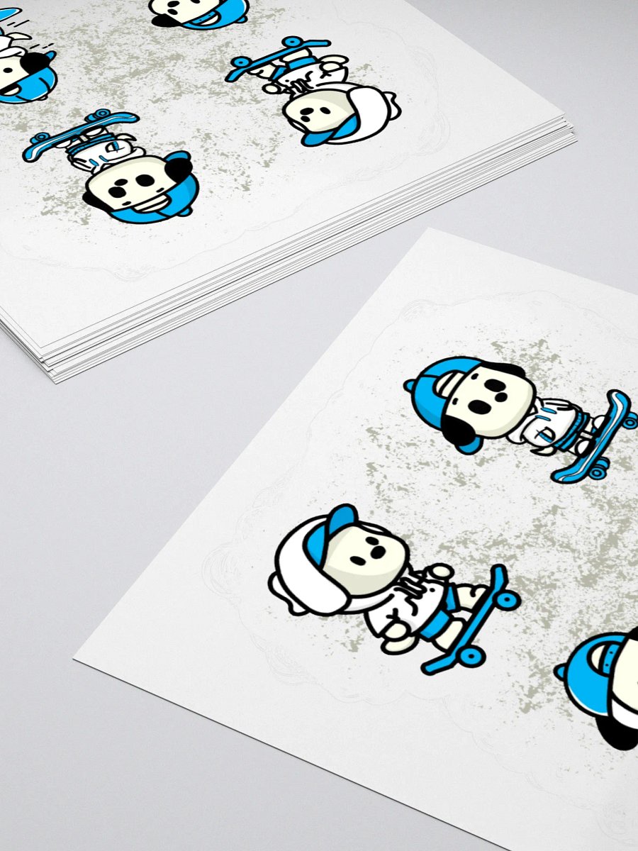 Skater Pup Crew Sticker Set product image (11)