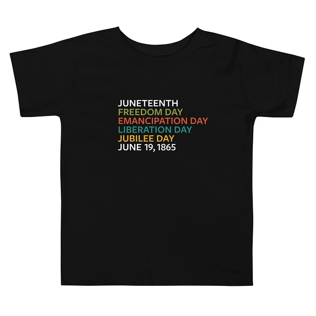 Emancipation Day Tee (Toddler) product image (1)
