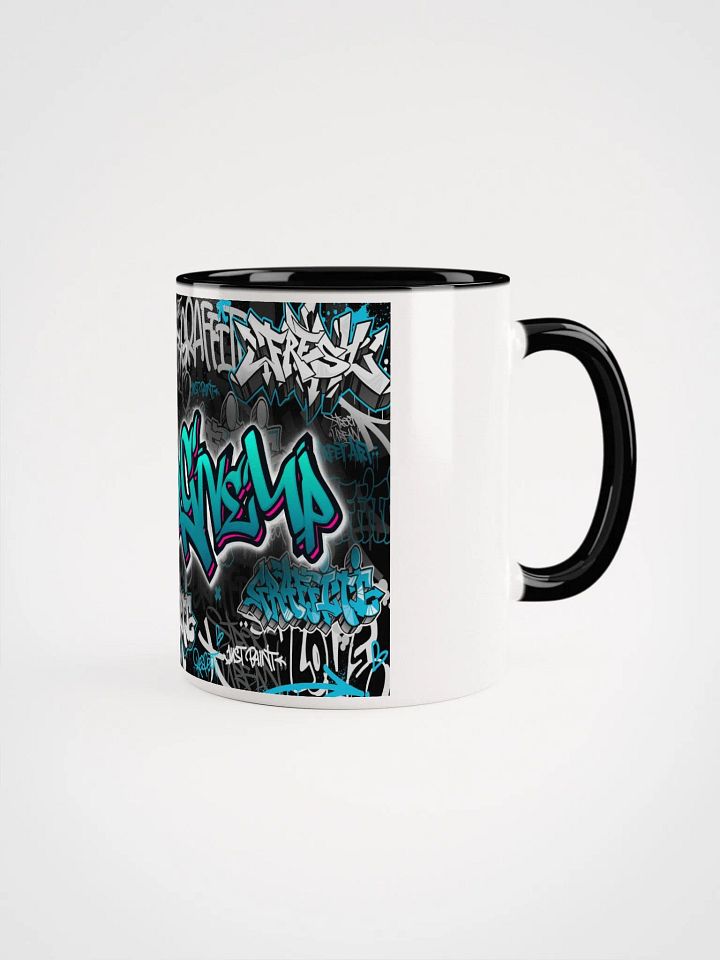 Never Give Up Graffiti Mug product image (8)