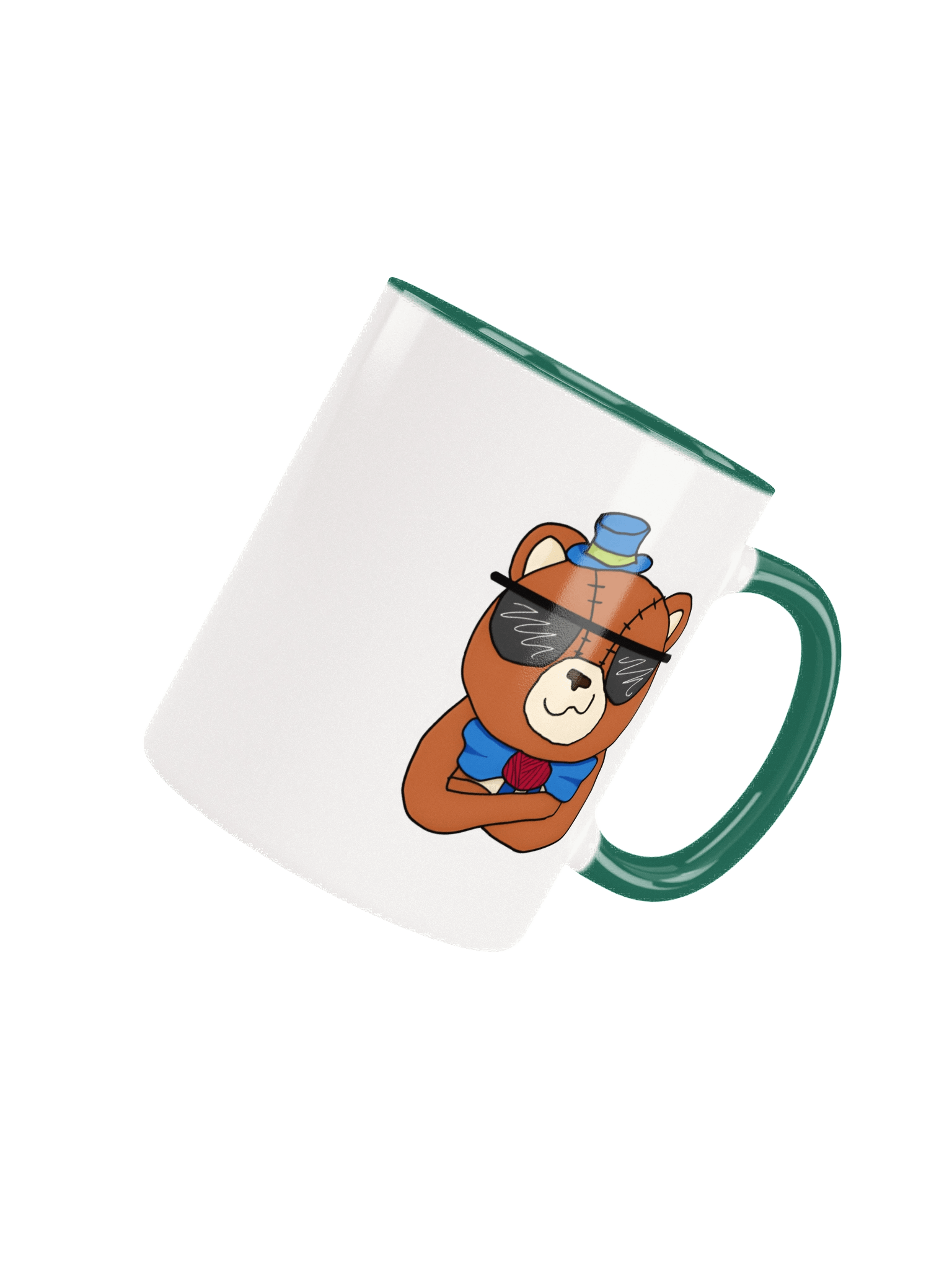 WutaBOSS Mug (White/Green) product image (7)