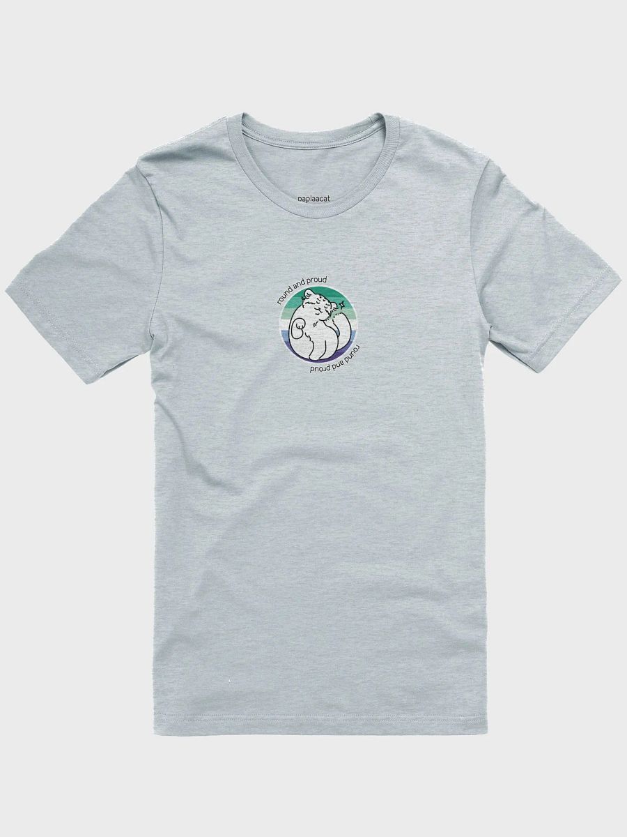 Round and Proud Manul Gay MLM Version - Bella+Canvas Unisex T-Shirt product image (6)