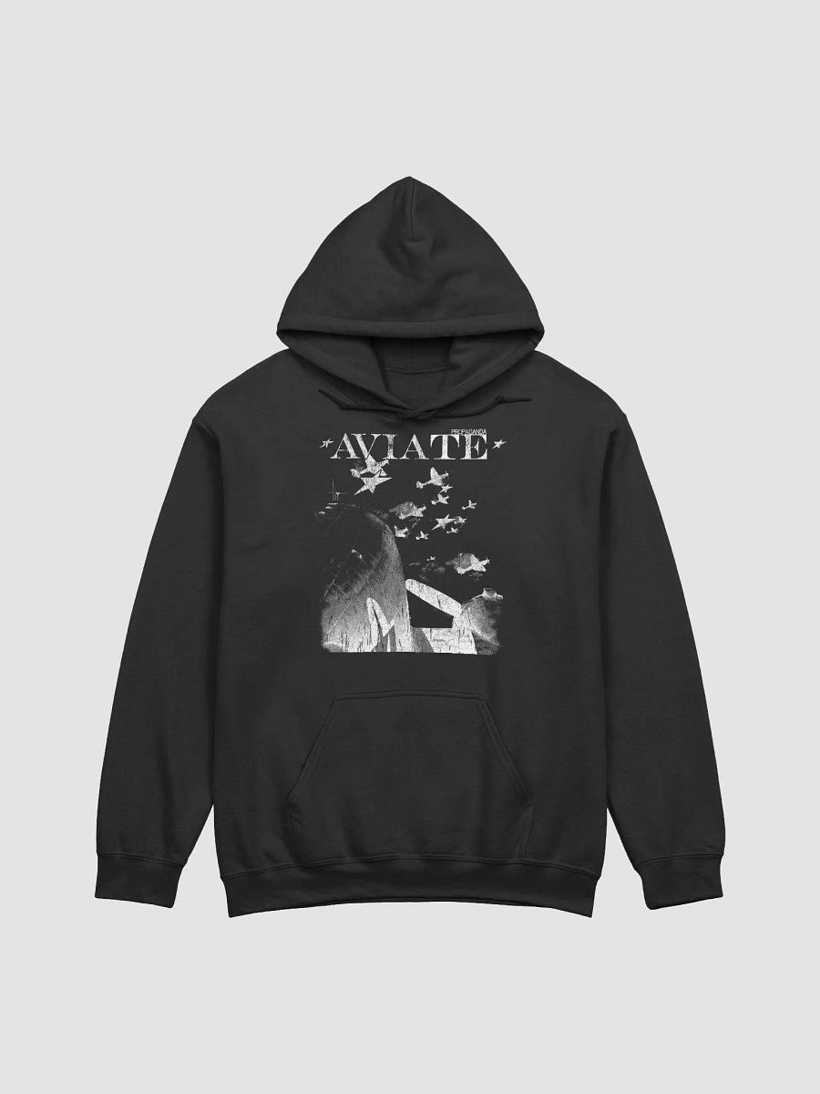 FIGHTER JETS HOODIE B&W product image (1)