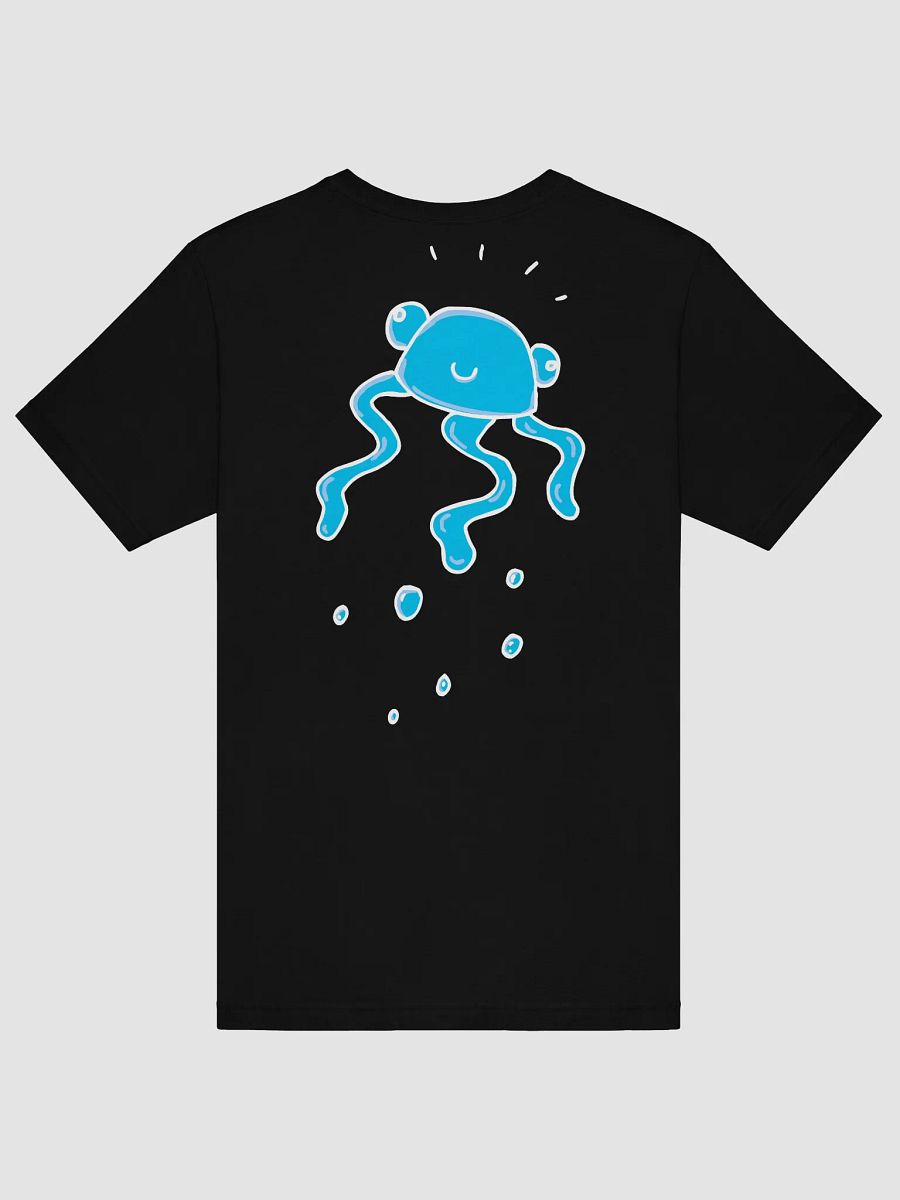 Blue Jellyfish T-Shirt (Logo/ Back Design) product image (2)