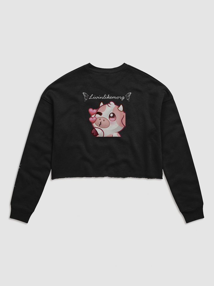Pookie cropped fleece sweatshirt product image (2)