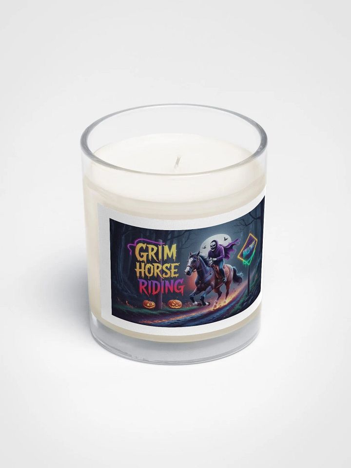 Grim Horse Riding Soy Wax Candle product image (2)