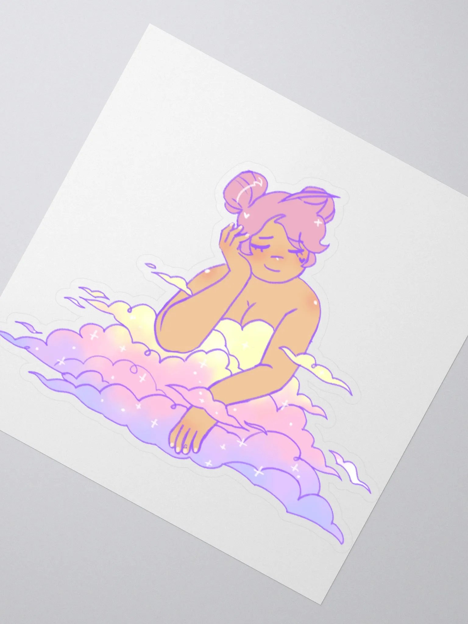 head in the clouds sticker product image (2)