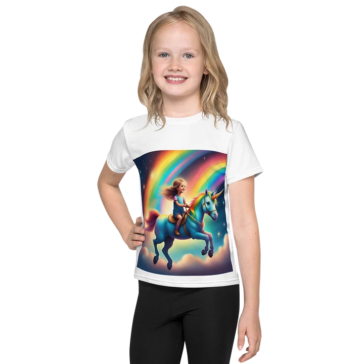 Majestic Unicorn Adventure Kid's T-Shirt product image (1)