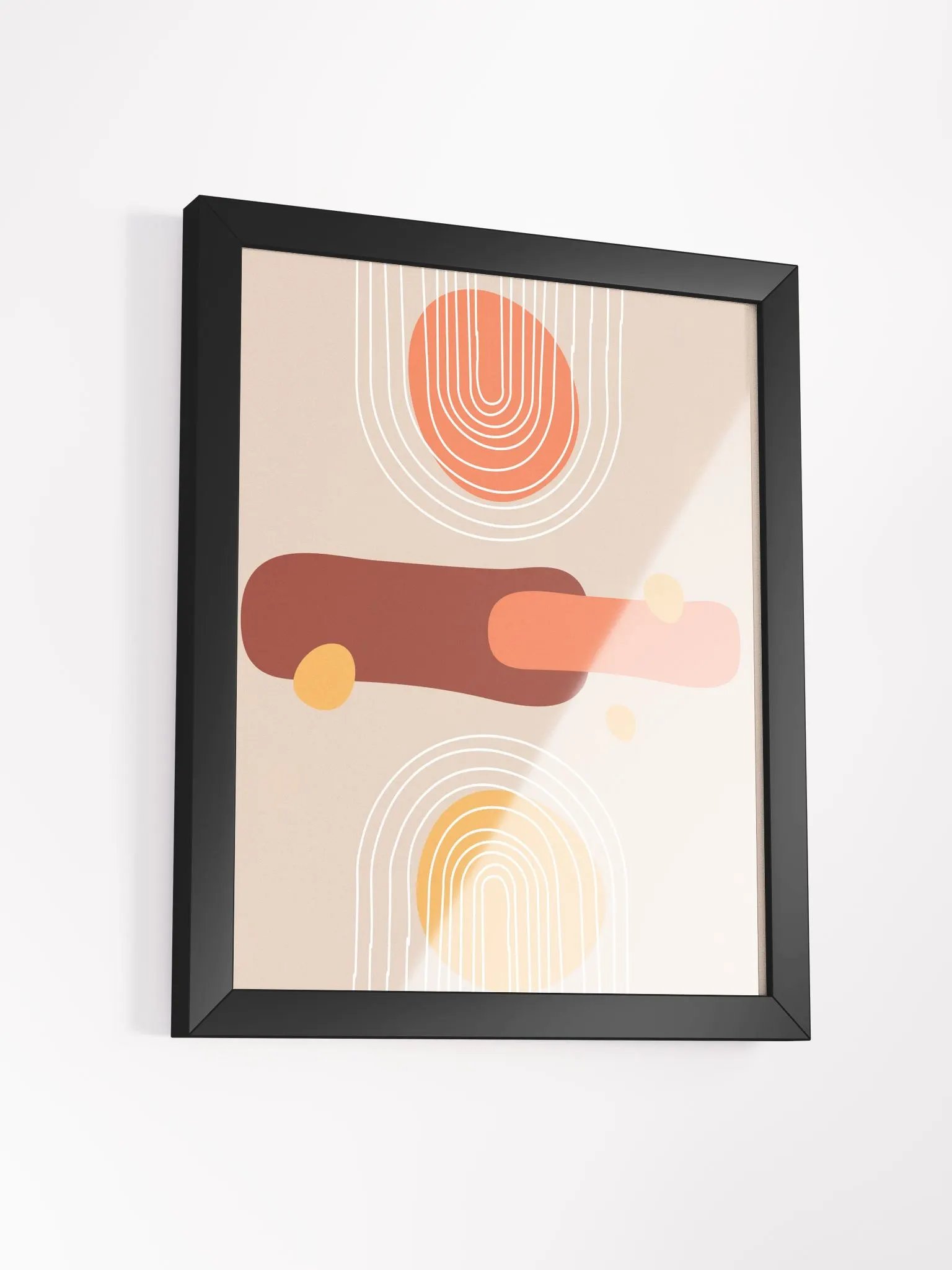 Ethereal Geometric Harmony Poster product image (39)