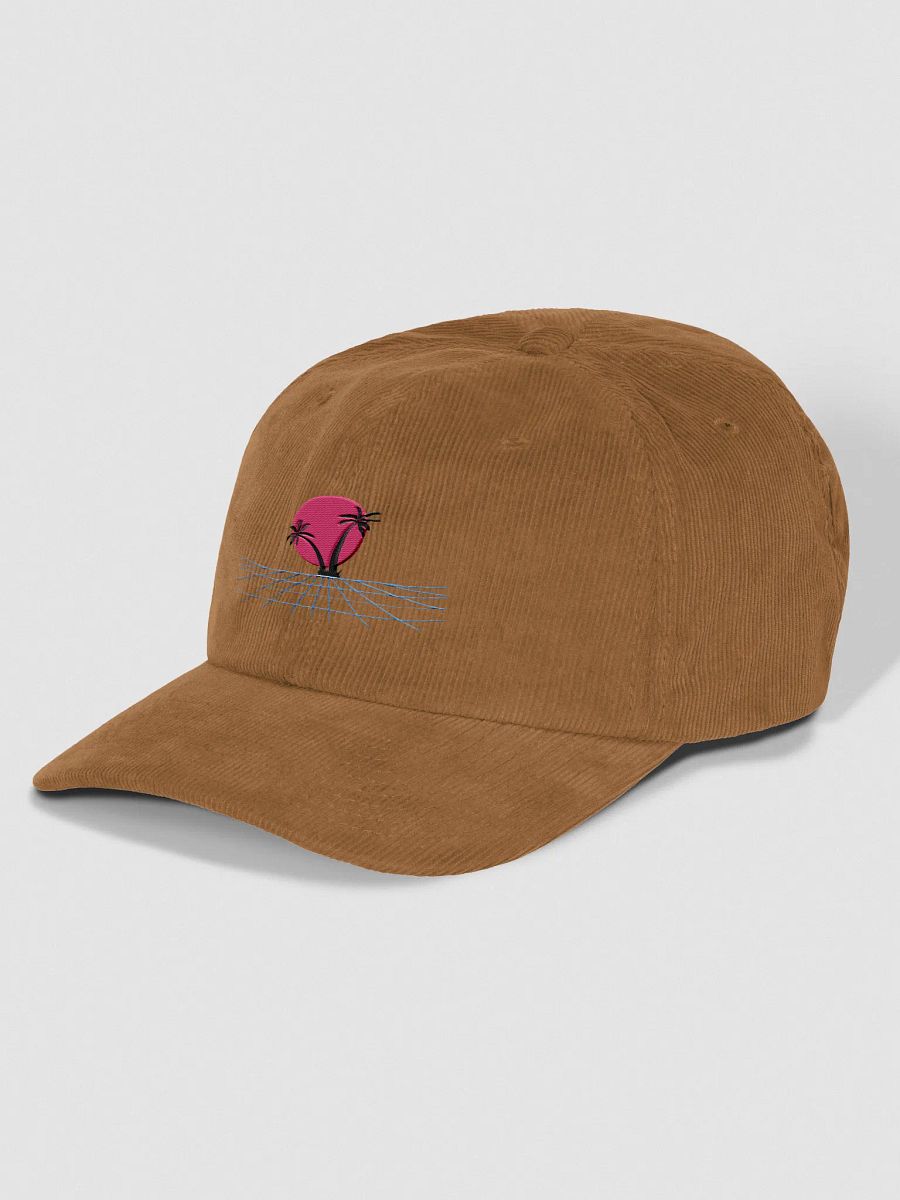 Synthwave Sunset Corduroy Dad Hat product image (3)