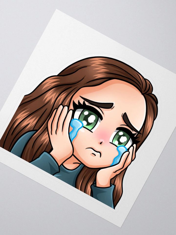 Anna Cry Emote Sticker product image (2)