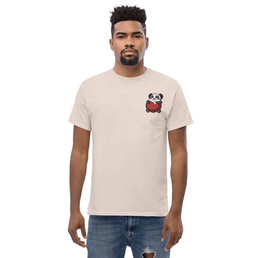 Miłosna Panda - Koszulka z naszywką product image (139)