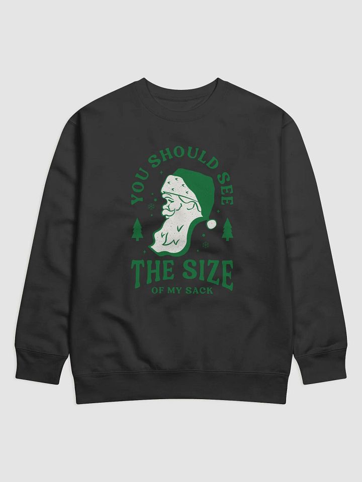 Vintage Santa You Should See The Size of My Sack Sweatshirt product image (4)