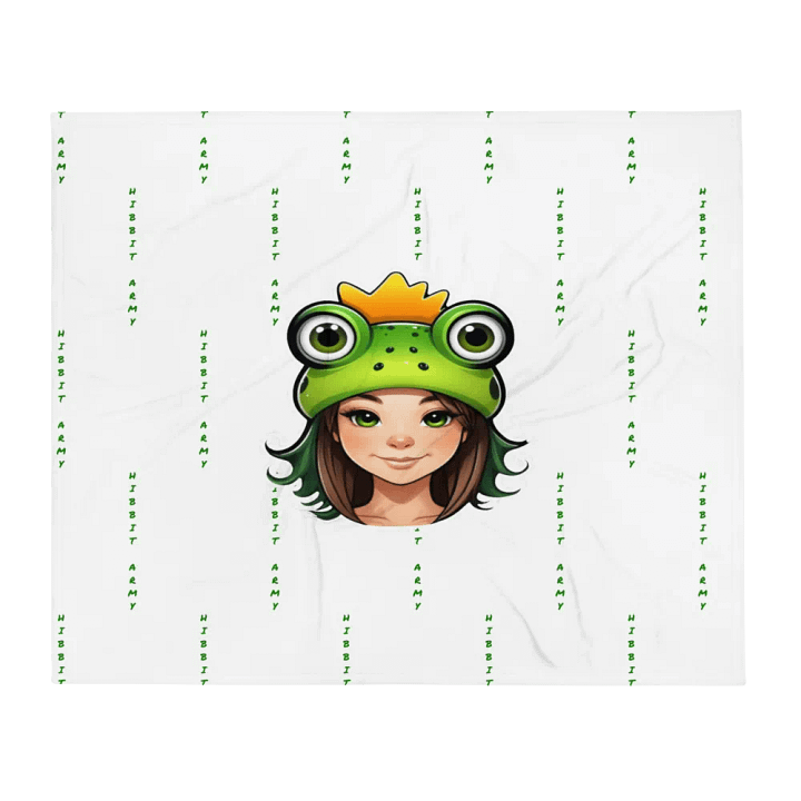 Frog Throw Blanket product image (1)