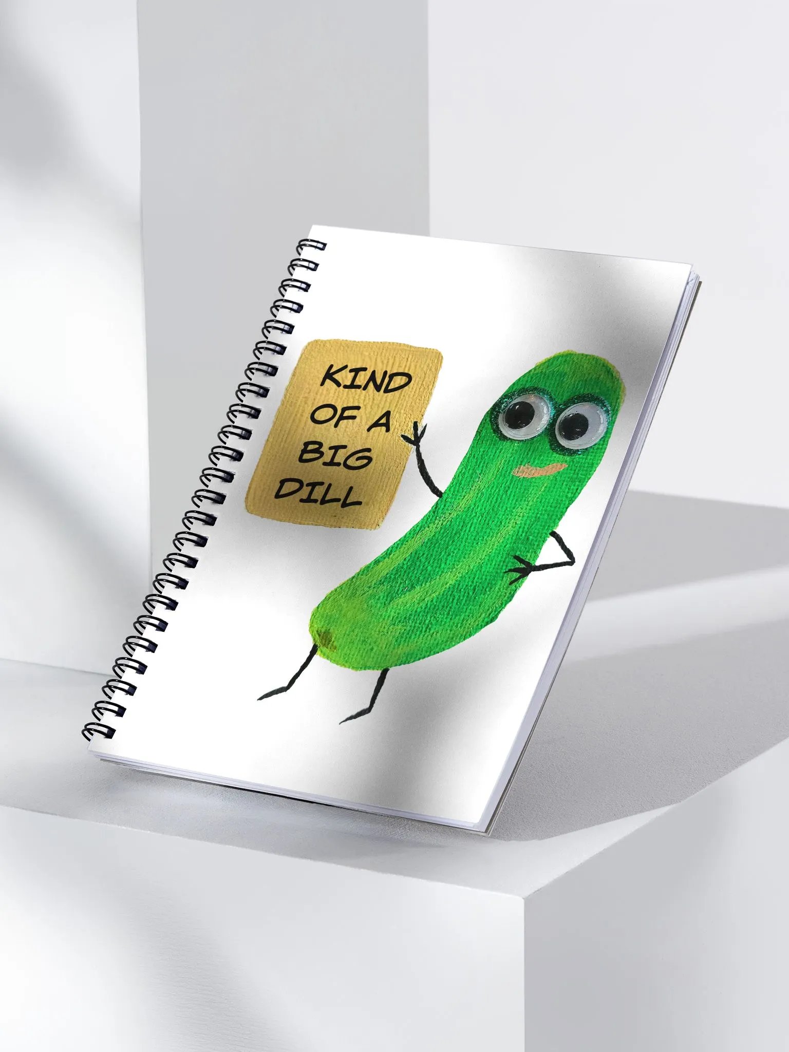 Kind of a Big Dill Spiral Notebook Journal product image (3)