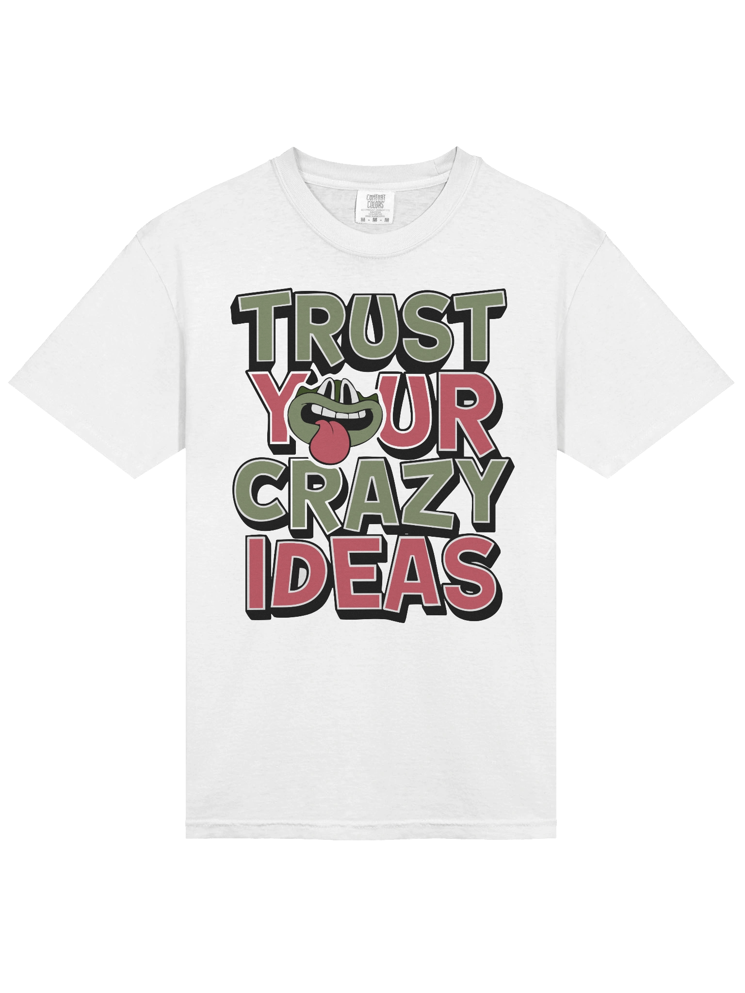Express Yourself: Trust Your Crazy Ideas Graphic T-Shirt product image (3)